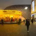 A carousel outside Debenham's, A Trip to Ickworth House, Horringer, Suffolk - 30th December 2016