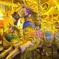 Fred the carousel horse, A Trip to Ickworth House, Horringer, Suffolk - 30th December 2016