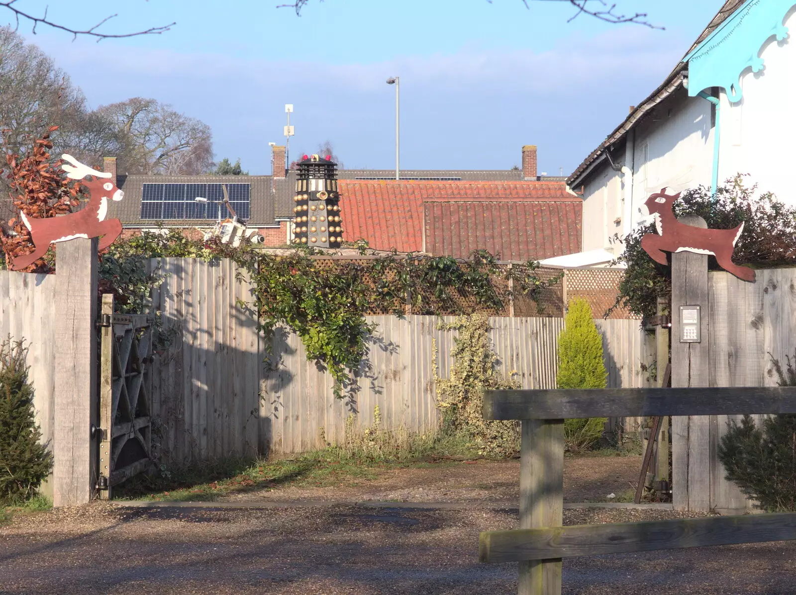 , from New Year's Eve, The Oaksmere, Brome, Suffolk - 31st December 2016