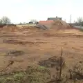 The old Pat Lewis garage is suddenly demolished, New Year's Eve, The Oaksmere, Brome, Suffolk - 31st December 2016