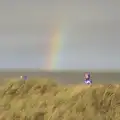 The rainbow's still around, Horsey Seals and Sea Palling, Norfolk Coast - 2nd January 2017