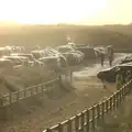 The car park is packed, Horsey Seals and Sea Palling, Norfolk Coast - 2nd January 2017