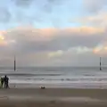 A group of people on the beach, Horsey Seals and Sea Palling, Norfolk Coast - 2nd January 2017