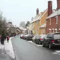 Church Street in Eye, on the walk to school, A Snowy January Miscellany, Eye, Suffolk - 15th January 2017