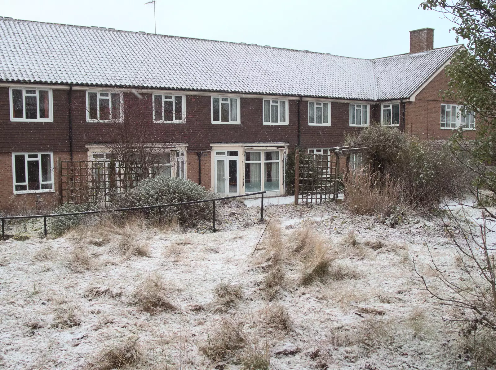 The old Paddock House care home is now closed , from A Snowy January Miscellany, Eye, Suffolk - 15th January 2017