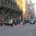 In the City, London taxi-cabs are protesting, SwiftKey's Last Days in Southwark and a Taxi Protest, London - 18th January 2017