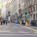 More taxis on Cornhill, SwiftKey's Last Days in Southwark and a Taxi Protest, London - 18th January 2017