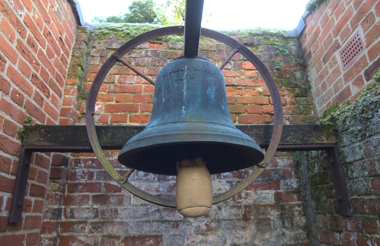 A large bell from A Day in Lavenham, Suffolk - 22nd January 2017