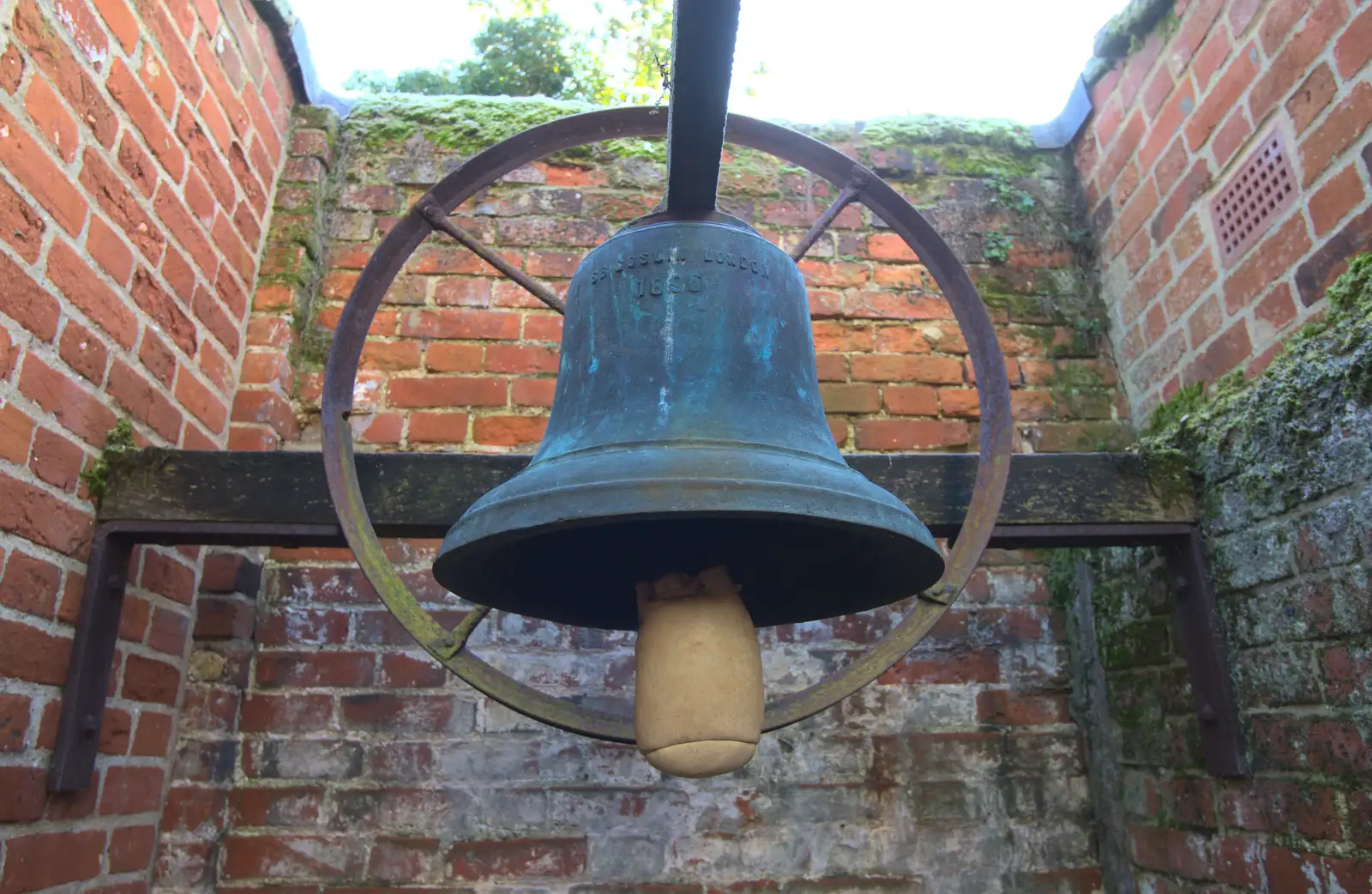 A large bell, from A Day in Lavenham, Suffolk - 22nd January 2017