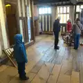 Fred upstairs in the Guildhall museum, A Day in Lavenham, Suffolk - 22nd January 2017