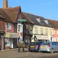 Lavenham's market place, A Day in Lavenham, Suffolk - 22nd January 2017