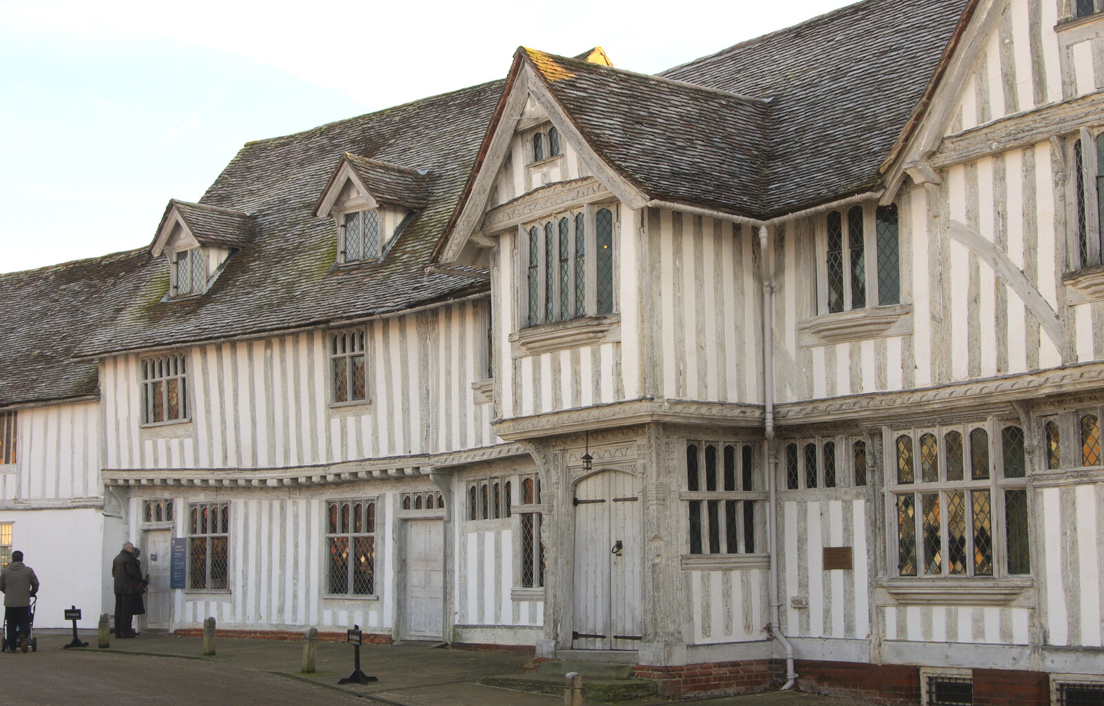 Lavenham Guildhall from A Day in Lavenham, Suffolk - 22nd January 2017