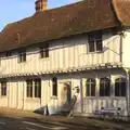 A timber-framed house on Lady Street, A Day in Lavenham, Suffolk - 22nd January 2017