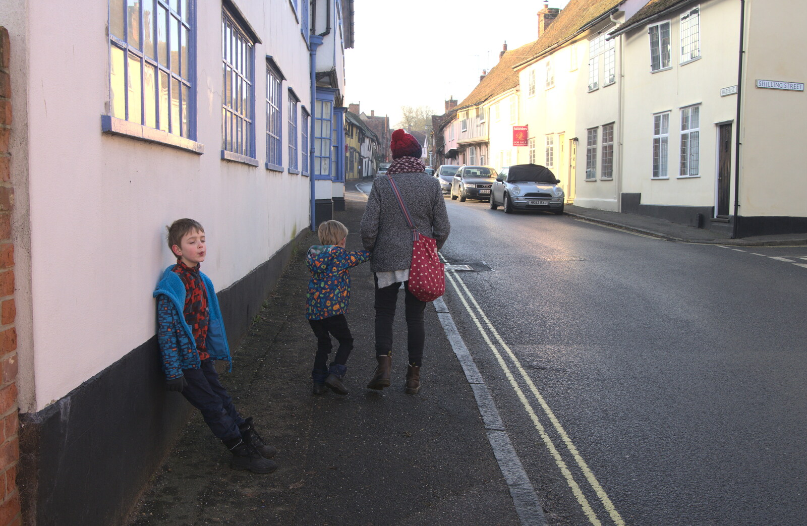 Fred looks a bit 'meh' from A Day in Lavenham, Suffolk - 22nd January 2017