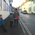 Fred looks a bit 'meh', A Day in Lavenham, Suffolk - 22nd January 2017