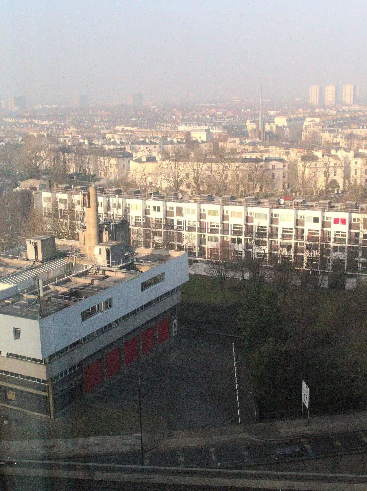 The wastelands of Paddington, from Grandad's Fire and SwiftKey Moves Offices, Eye and Paddington - 23rd January 2017