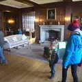 Oak panelling all round, A Trip to Sutton Hoo, Woodbridge, Suffolk - 29th January 2017