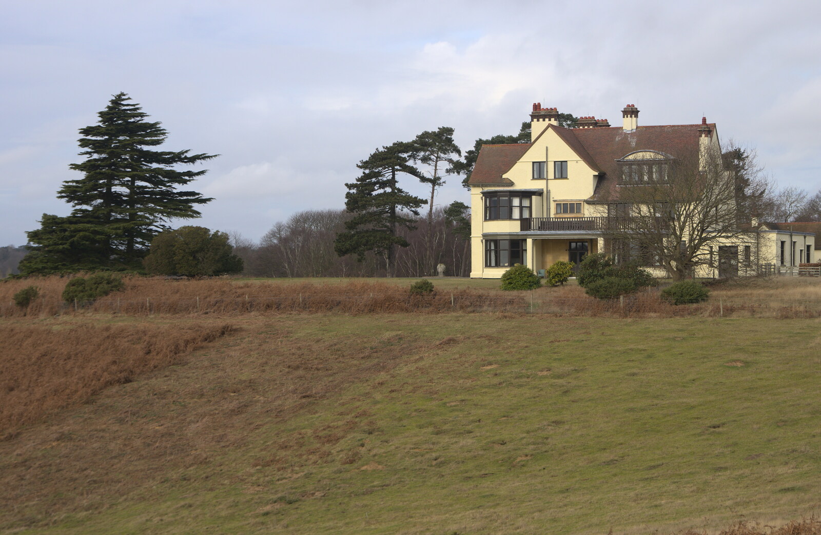 Tranmer House from A Trip to Sutton Hoo, Woodbridge, Suffolk - 29th January 2017