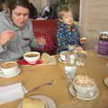 We have lunch in the National Trust café, A Trip to Sutton Hoo, Woodbridge, Suffolk - 29th January 2017