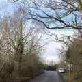 The road to Thrandeston, A Winter's Walk, Thrandeston, Suffolk - 5th February 2017