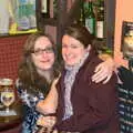 Suey and Isobel, Sylvia's 70th Birthday up the Swan Inn, Brome, Suffolk - 11th February 2017