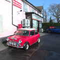 A lovely old Mini at Londis in Bacton, Suffolk, Little Venice and Diss Park, West London and Norfolk - 17th February 2017