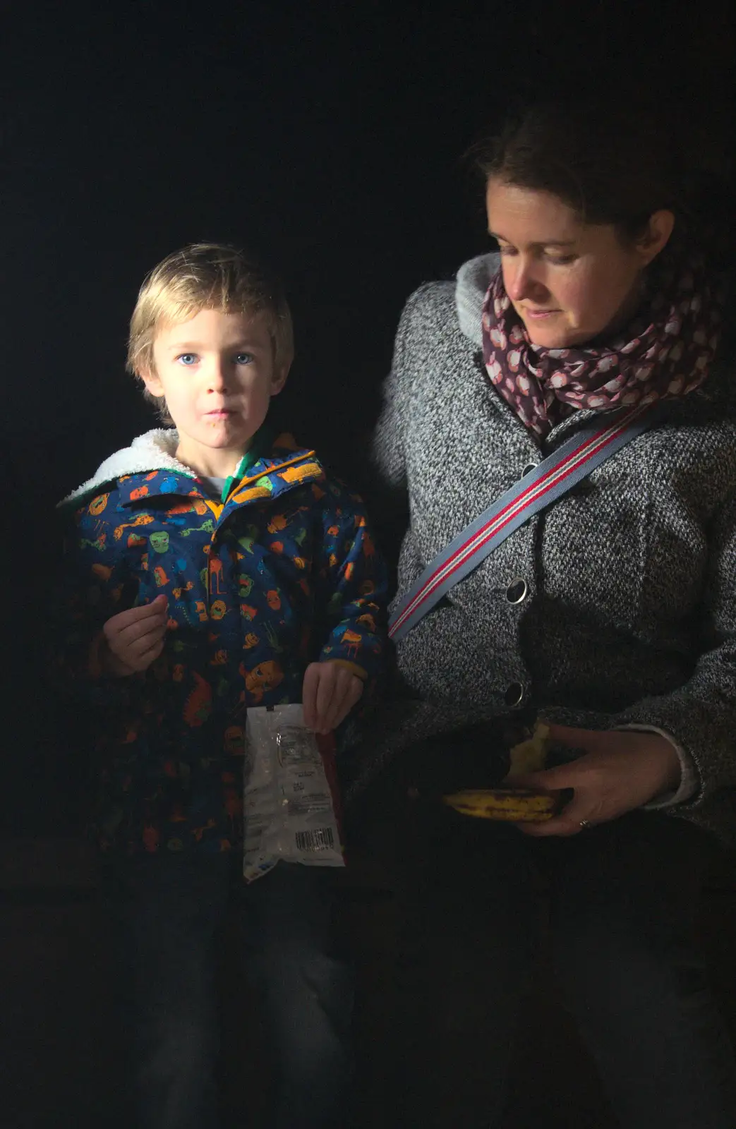 Harry and Isobel, from An Anglo-Saxon Village, West Stow, Suffolk - 19th February 2017