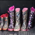 Multiple wellies, Redgrave and Lopham Fen, Suffolk Border - 11th March 2017