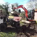 Andrew and Lewis haul tons of soil away, Digger Action and other March Miscellany, Suffolk and London - 21st March 2017