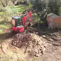 The view from the office, Digger Action and other March Miscellany, Suffolk and London - 21st March 2017