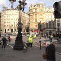 The Mall is sealed off at Admiralty Arch, Digger Action and other March Miscellany, Suffolk and London - 21st March 2017