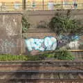 Some new graffiti near Liverpool Street, Digger Action and other March Miscellany, Suffolk and London - 21st March 2017