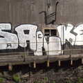 Sanke silver tag graffiti, Digger Action and other March Miscellany, Suffolk and London - 21st March 2017
