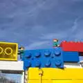 The entrance to the park sets the scene, A Trip to Legoland, Windsor, Berkshire - 25th March 2017