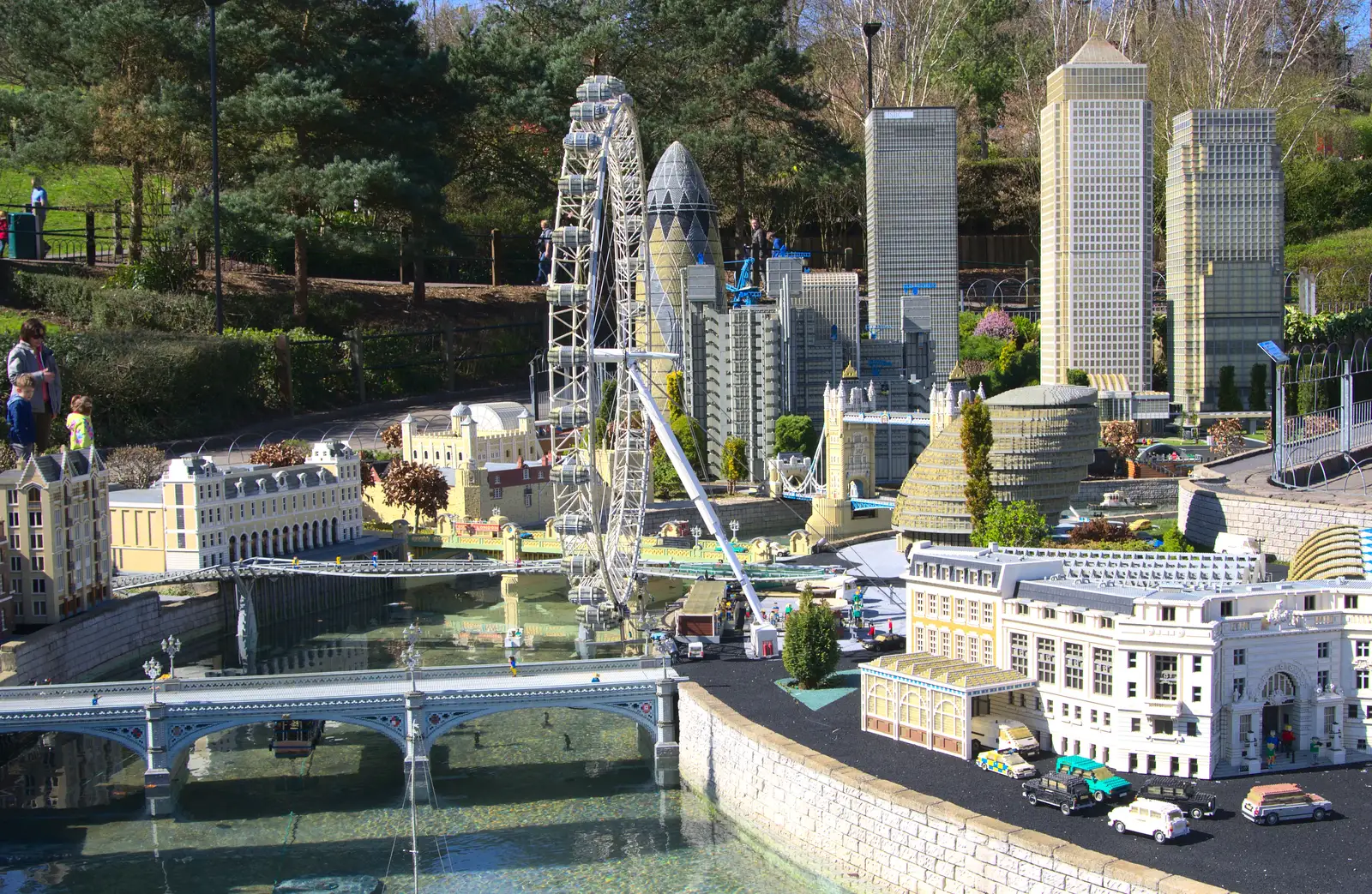 A Lego City of London, from A Trip to Legoland, Windsor, Berkshire - 25th March 2017