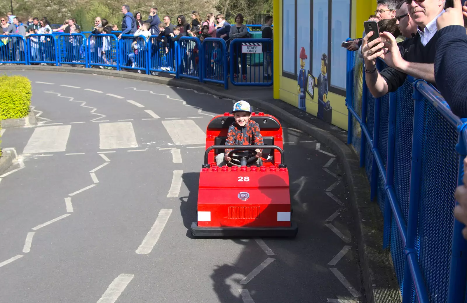 Fred does some driving, from A Trip to Legoland, Windsor, Berkshire - 25th March 2017