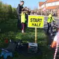 The race is well set up with technology, The Black Dog Festival of Running, Bungay, Suffolk - 2nd April 2017