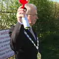 The mayor is ready for another start, The Black Dog Festival of Running, Bungay, Suffolk - 2nd April 2017