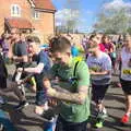 Watches are synchronised, The Black Dog Festival of Running, Bungay, Suffolk - 2nd April 2017