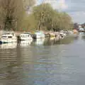 Boats on the river, A Postcard from Beccles, Suffolk - 2nd April 2017