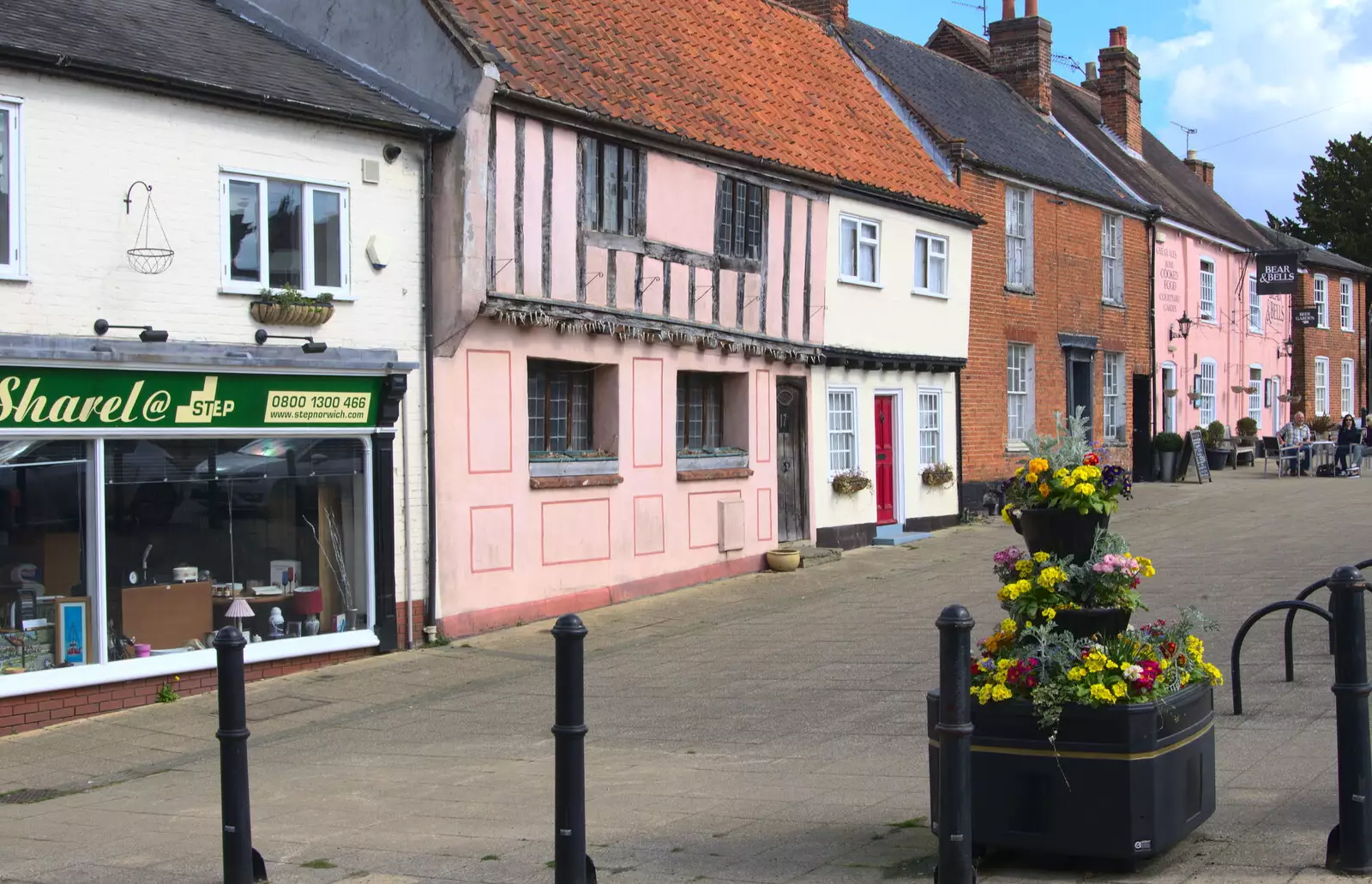 Beccles shops, from A Postcard from Beccles, Suffolk - 2nd April 2017