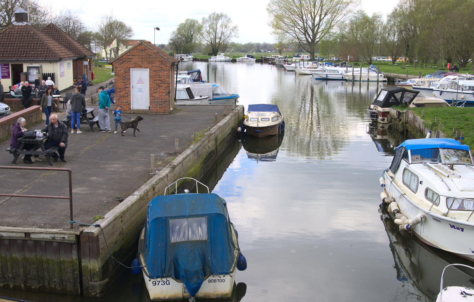 Down by the quay from A Postcard from Beccles, Suffolk - 2nd April 2017