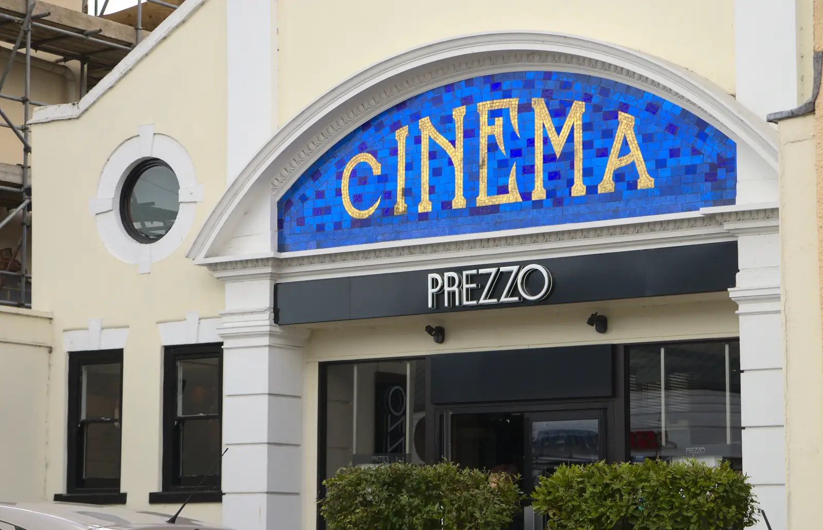 Prezzo in an old cinema, from A Postcard from Beccles, Suffolk - 2nd April 2017