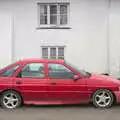 This car has seen better days, Grandma J's and a Day on the Beach, Spreyton and Exmouth, Devon - 13th April 2017