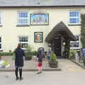 'How many legs are on the Tom Cobley's sign', Grandma J's and a Day on the Beach, Spreyton and Exmouth, Devon - 13th April 2017