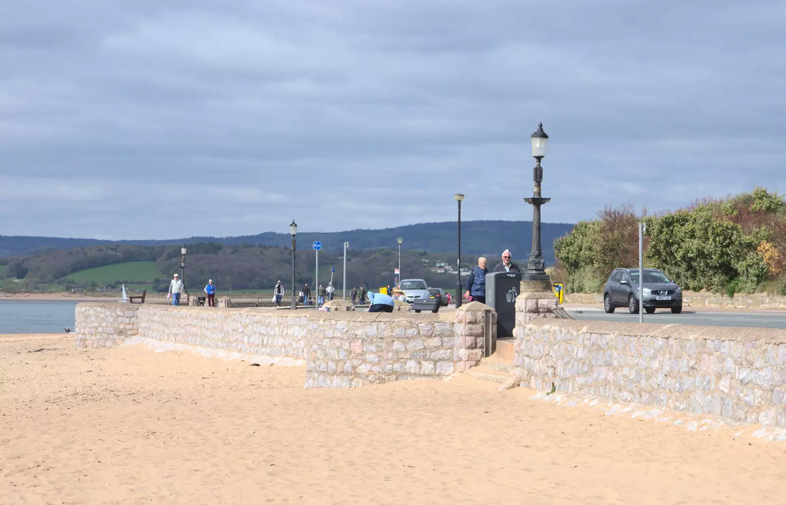 The seafront at Exmouth, from Grandma J's and a Day on the Beach, Spreyton and Exmouth, Devon - 13th April 2017