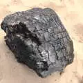 A bit of burnt wood on the beach, Grandma J's and a Day on the Beach, Spreyton and Exmouth, Devon - 13th April 2017