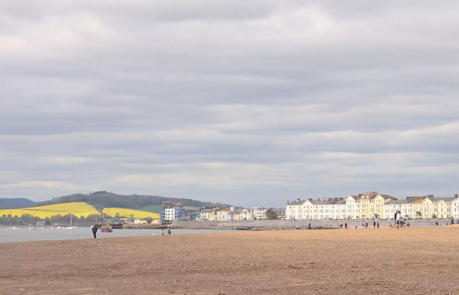 The town of Exmouth, from Grandma J's and a Day on the Beach, Spreyton and Exmouth, Devon - 13th April 2017