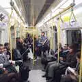 A dude plays a Harmonium on the Tube, A Trip to Reykjavik, Iceland - 20th April 2017