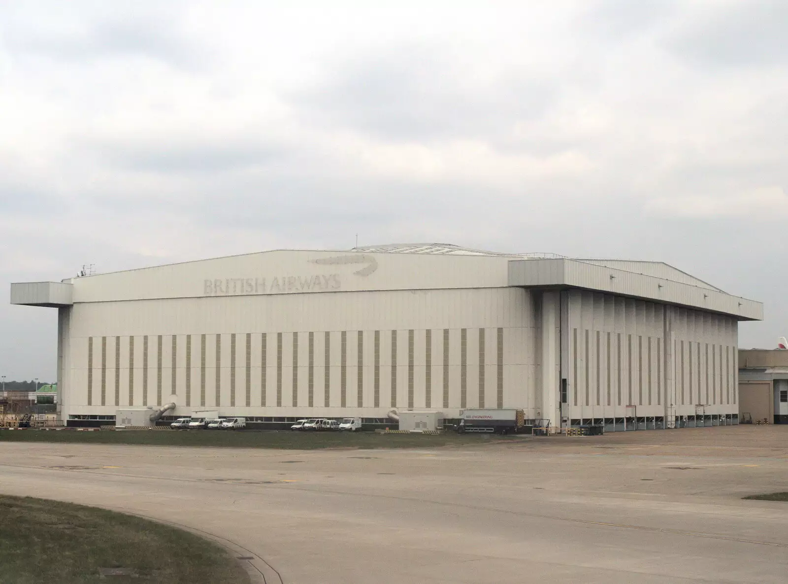 A former BA maintenance hangar, from A Trip to Reykjavik, Iceland - 20th April 2017